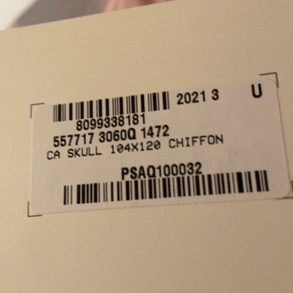 COPY - Alexander McQueen silk scarf - Picture 9 of 13